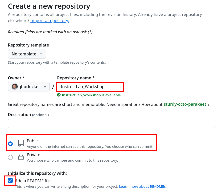 Initialize Github repo