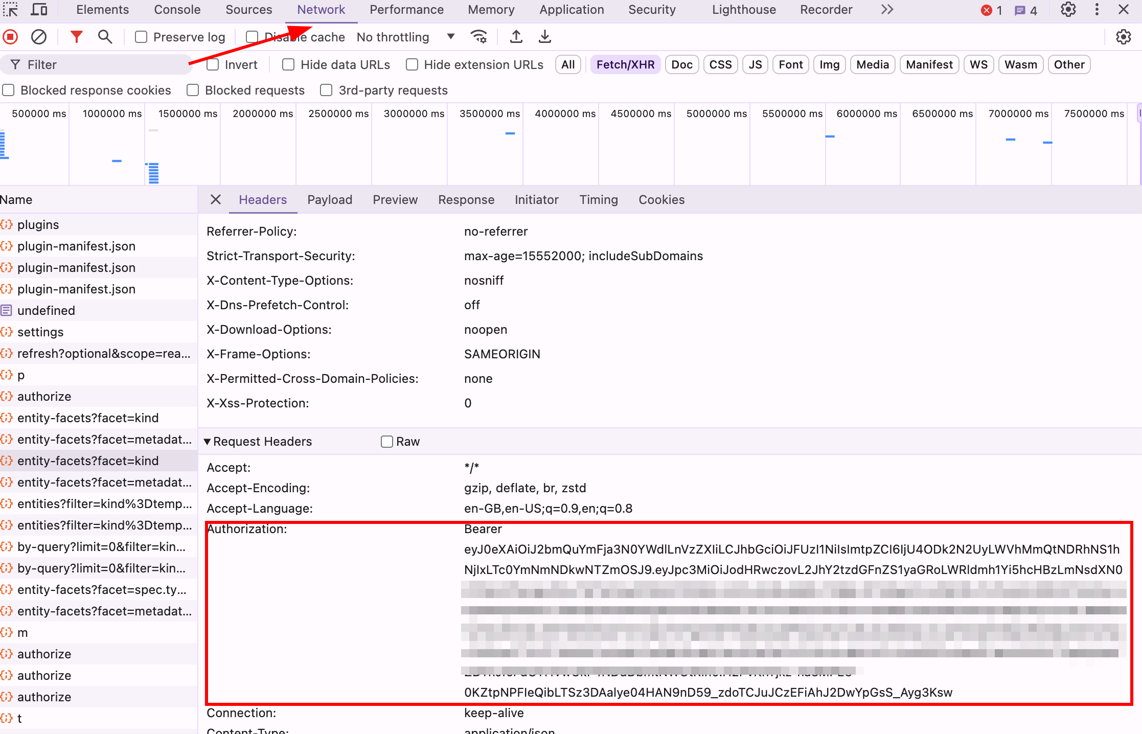 rbac token