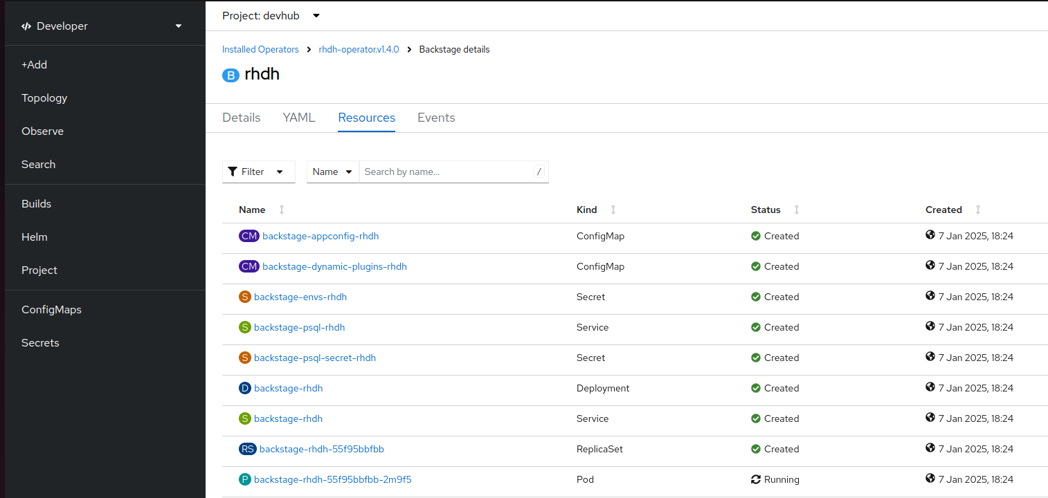 Basics of Red Hat Developer Hub Configuration :: Red Hat Developer Hub ...