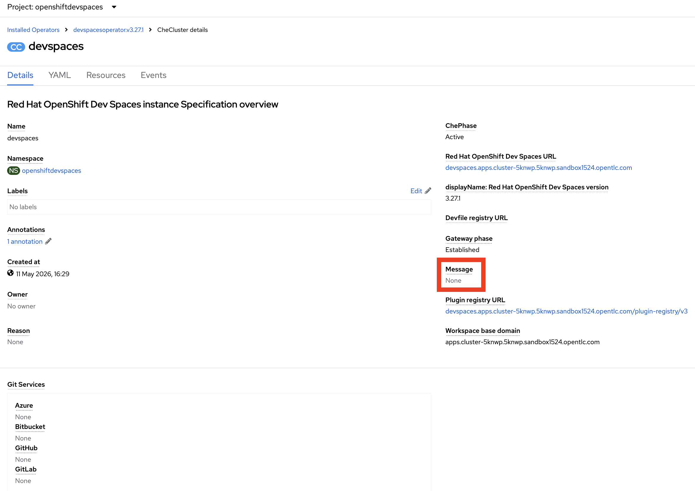 Installation Using the OpenShift Web Console :: Red Hat OpenShift Dev ...