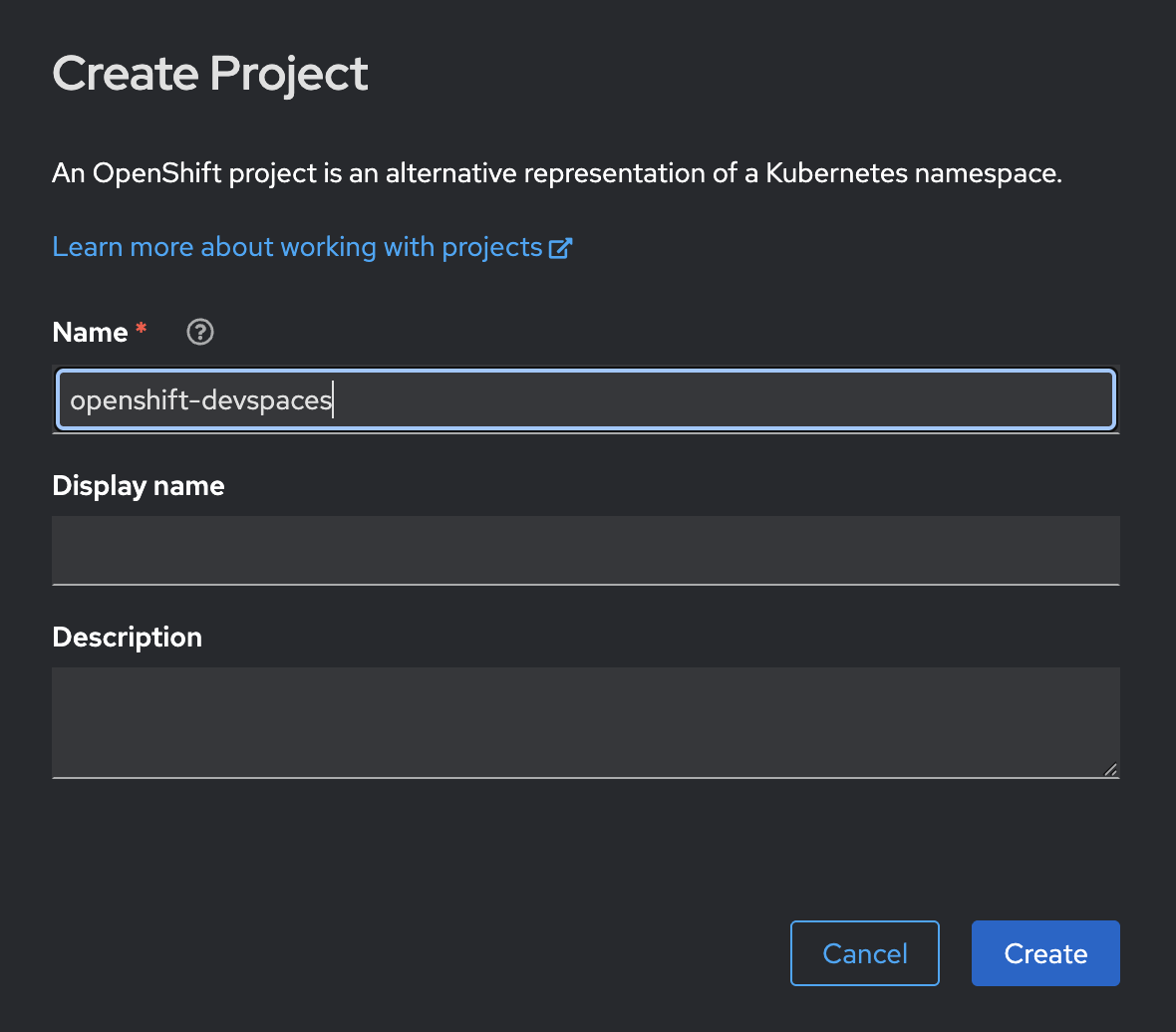 Installation Using the OpenShift Web Console :: Red Hat OpenShift Dev ...