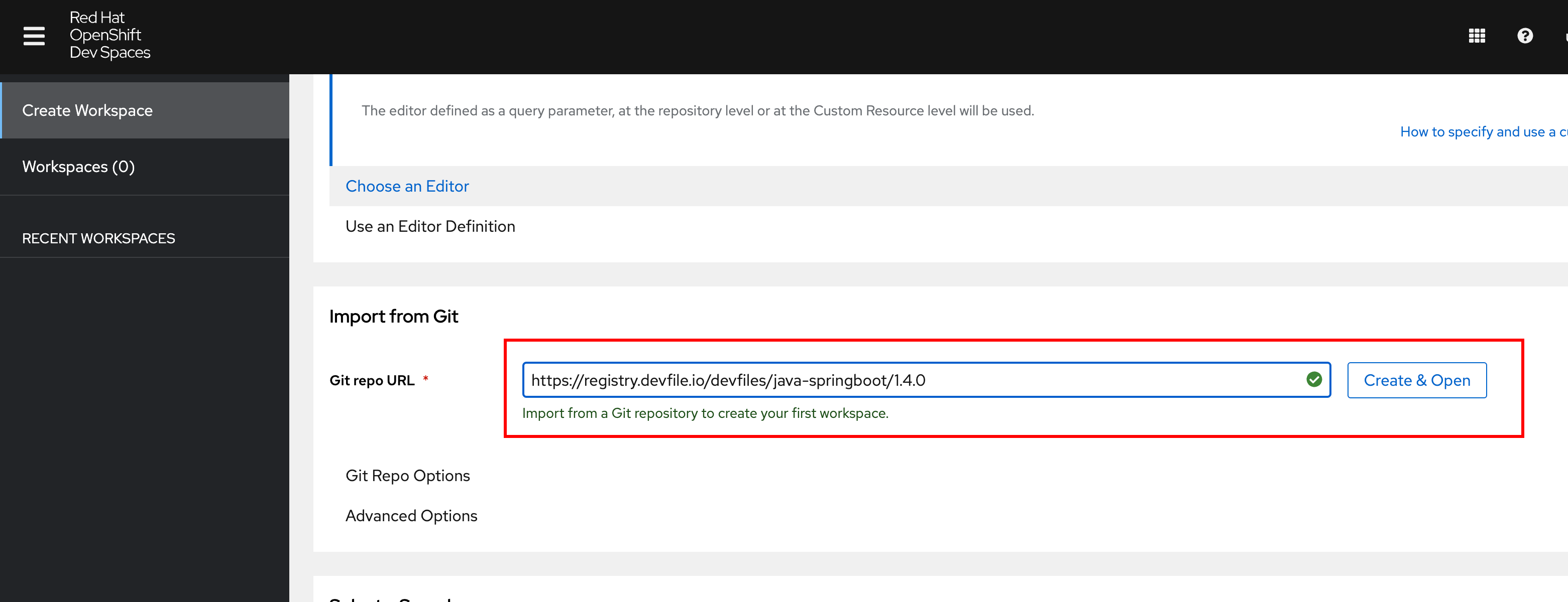 Devfile Registry :: Creating and Customizing Workspaces in Red Hat ...