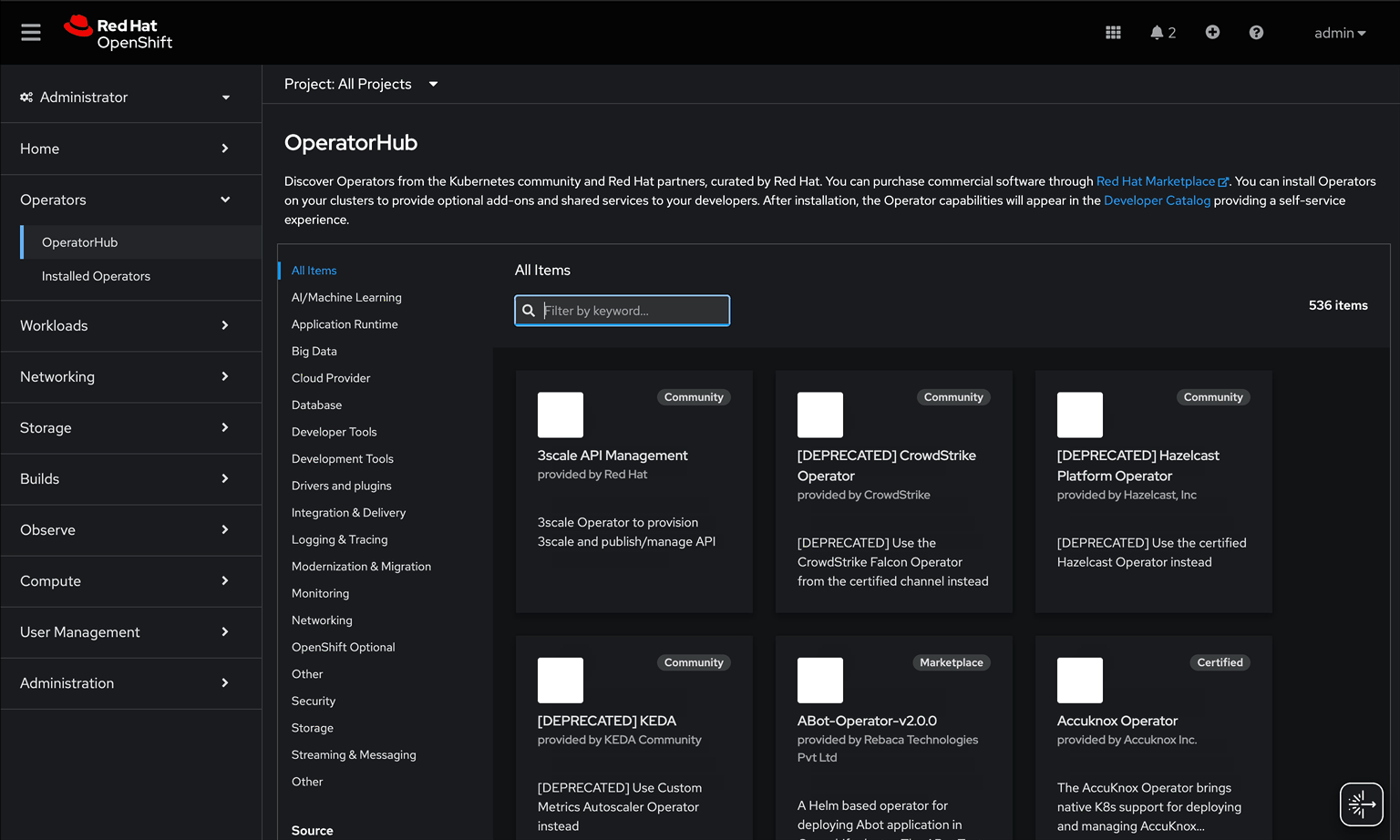 servicemesh install