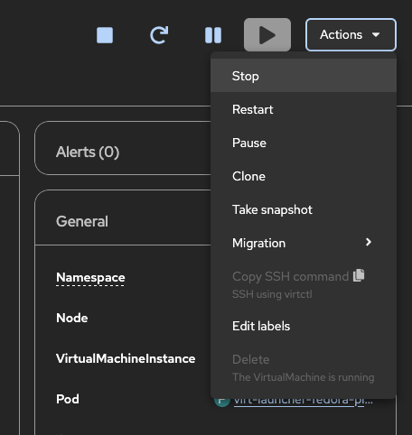 Creating VMs from Web Console Using Templates :: OpenShift ...