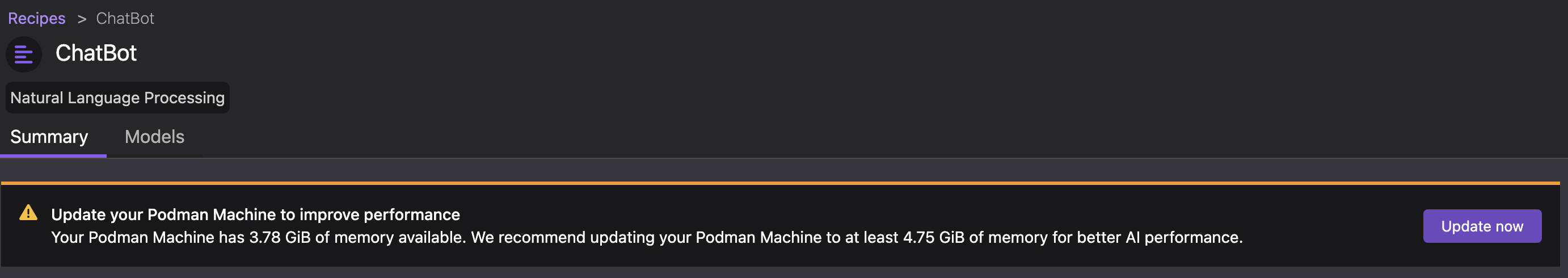 podman machine