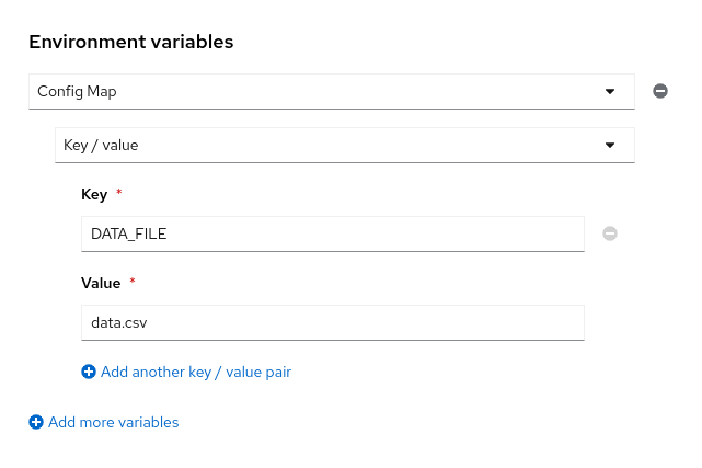workbench variables